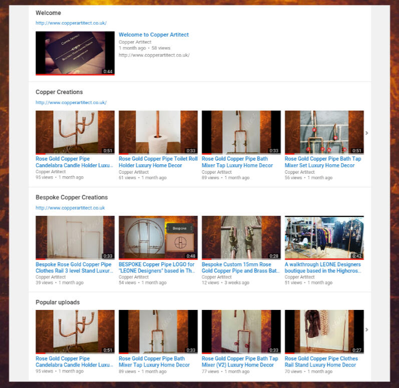 Our films on YouTube